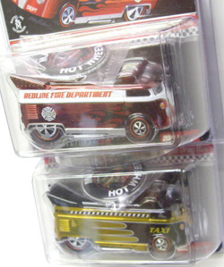 画像: 2009 RLC MEMBERSHIP VW DRAG BUS 4 CAR SET【POLICE/FIRE/MILITARY/TAXI】　RL