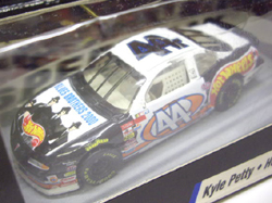 画像: HOT WHEELS PRO RACING  1998 TRACK EDITION 【#44 KYLE PETTY HOT WHEELS】　WHITE-BLACK/RR (BLUES BROTHERS TAMPO)