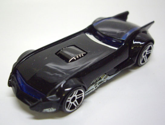 画像: LOOSE - 2007 BATMAN 2PACK 【ANIMATED BATMOBILE】　MET. BLACK/PR5 (BLUE LINE)