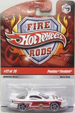 画像: FIRE RODS 【PONTIAC FIREBIRD】　WHITE-RED/O5