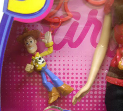 画像: TOY STORY 3 【BARBIE LOVES WOODY! (R4248/R9295)】　