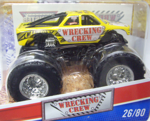 画像: 2011 MONSTER JAM INSIDE TATTOO 【WRECKING CREW】 YELLOW