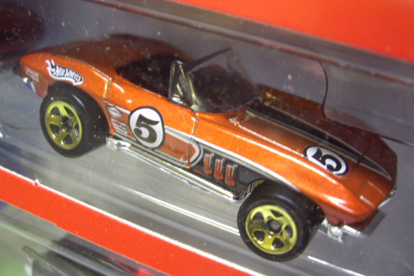 画像: 2011 HOT WHEELS 10 【'65 CORVETTE】　MET.ORANGE/5SP