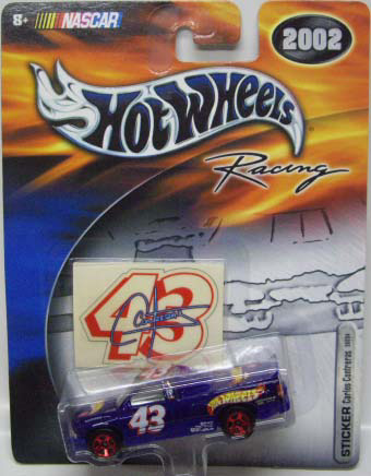 画像: 2002 HOT WHEELS RACING "STICKER"【CARLOS CONTRERAS  #43 TEAM HOT WHEELS DODGE RAM 1500】 BLUE/5SP