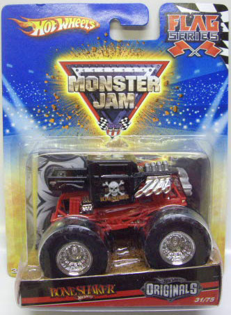 画像: 2010 MONSTER JAM FLAG SERIES 【BONE SHAKER (HOT WHEELS ORIGINALS)】 BLACK