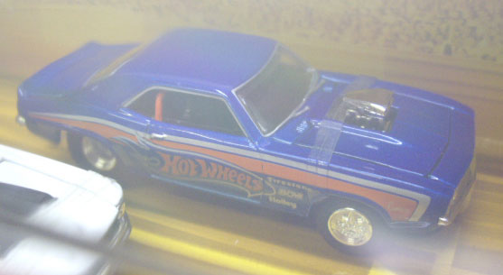 画像: MOTOWN METAL  【'70 MUSTANG BOSS 429/ '69 CHEVY CAMARO】 WHITE/BLUE  /RR