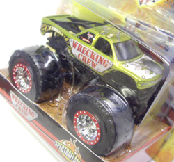 画像: 2010 MONSTER JAM FLAG SERIES 【WRECKING CREW (SPECTRAFLAMES)】　YELLOW