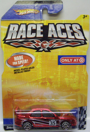画像: 2009 TARGET EXCLUSIVE RACE ACES 【SUBARU IMPREZA】　CHROME RED/10SP