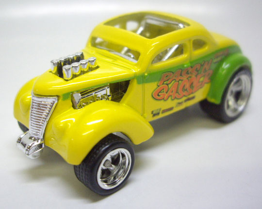 画像: LOOSE - LARRY'S GARAGE CHASE 【PASS'N GASSER】　YELLOW/RR  (セットばらし・サインTAMPO付き）