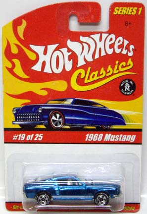 画像: 2005 CLASSICS SERIES 1 【1968 MUSTANG】　SPEC.BLUE/5SP