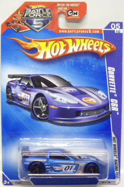 画像: BATTLE FORCE CARD 【CORVETTE C6R】　FLAT BLUE/O5