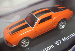 画像: 2009-1:87/HO 【CUSTOM '67 MUSTANG】 ORANGE/RR