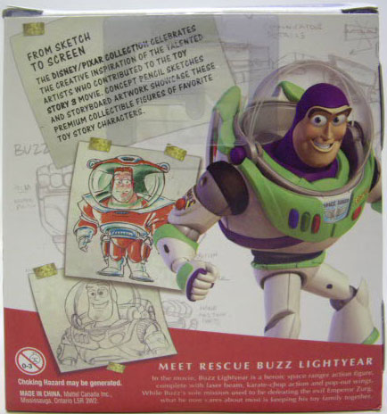 画像: TOY STORY 3 【DISNEY・PIXAR COLLECTION - RESCUE BUZZ LIGHTYEAR (P3523/T3137)】