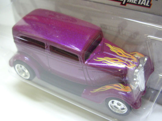 画像: LARRY'S GARAGE CHASE 【'34 FORD SEDAN】　MET.PURPLE/RR  (サイン付き）