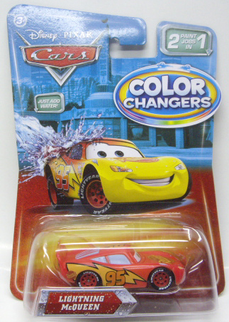 画像: COLOR CHANGERS 【LIGHTNING McQUEEN】　RED-YELLOW