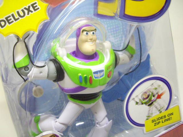 画像: TOY STORY 3 【DELUXE ACTION FIGURE - ZIP ACTION BUZZ LIGHTYEAR (R7162/T0458)】