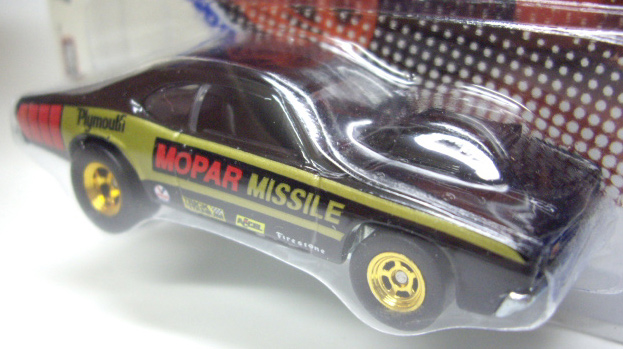 画像: 2011 VINTAGE RACING 【'74 PLYMOUTH DUSTER "MOPAR MISSILE"】　BLACK/RR