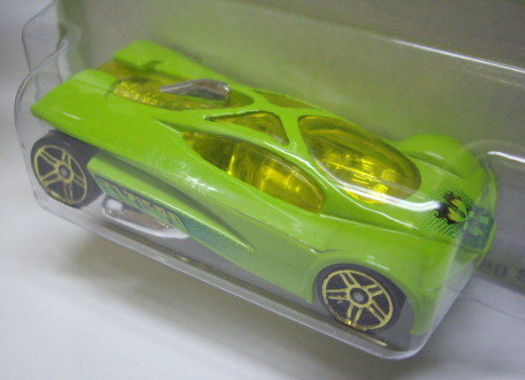 画像: 2008 WALMART EXCLUSIVE CLOVER CARS 【SLING SHOT】　GREEN/PR5