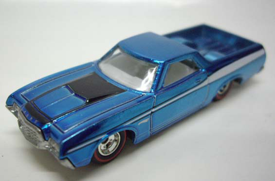 画像: 2009 WAL-MART EXCLUSIVE CLASSICS 30CAR SET (バラシ) 【'72 FORD RANCHERO】　SPEC.LT.BLUE/RR (CHASE)