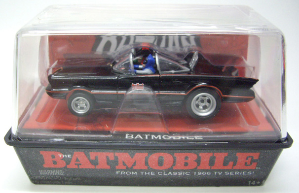 画像: AUTO WORLD SLOT CAR  【1966 BATMOBILE】 BLACK (4-GEAR HO SCALE)