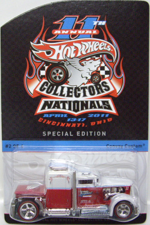 画像: 11th Annual Collector's NATIONALS 【CONVOY CUSTOM】WHITE- RED/RR