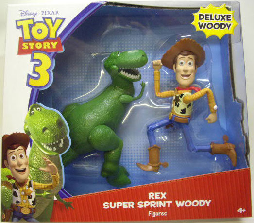 画像: TOY STORY 3 【ACTION FIGURE 2PACK - REX / SUPER SPRINT WOODY (T5458/T5459)】