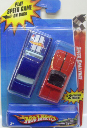 画像: SPEED CHALLENGE 2PACK 【'66 CHEVY NOVA(旧ロゴ）/'62 FORD MUSTANG CONCEPT】　