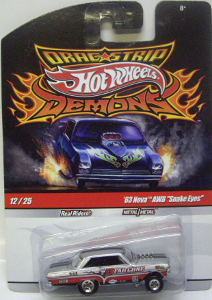 画像: 2010 DRAGSTRIP DEMONS 【'63 NOVA AWD "SNAKE EYES"】　SILVER/RR