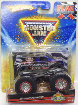 画像: 2010 MONSTER JAM FLAG SERIES 【BOUNTY HUNTER (SPECTRAFLAMES)】　BLUE