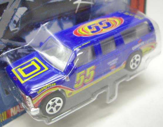 画像: 2000 HOT WHEELS RACING SUBURBAN SERIES【#55 TEAM SQUARE D CHEVY SUBURBAN】　BLUE/5SP