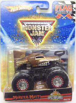 画像: 2010 MONSTER JAM FLAG SERIES 【MONSTER MUTT (SPECTRAFLAMES)】　BROWN