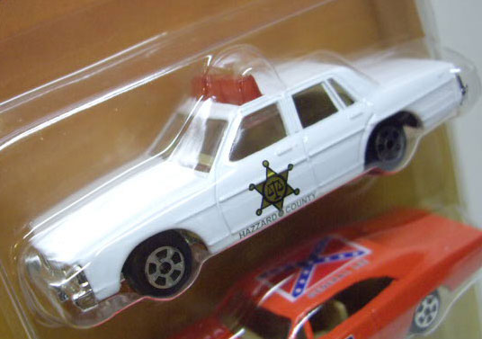 画像: THE DUKES OF HAZZARD -  HAZZARD COUNTY CAR SET 【THE GENERAL LEE 1969 DODGE CHARGER / DAISY'S JEEP WRANGLER / ENOS' 1980 PONTIAC BONNEVILLE POLICE CRUISER】　