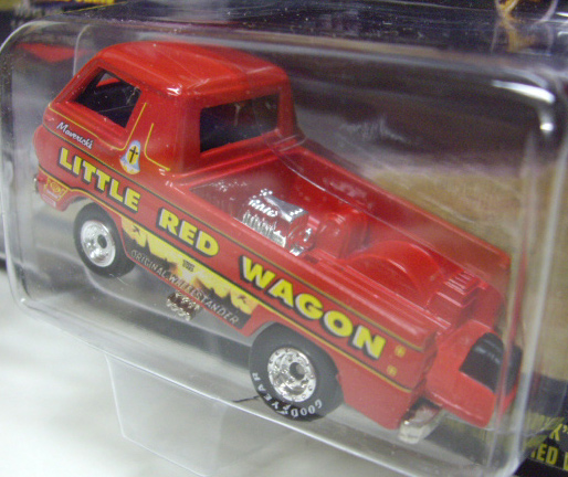 画像: SHOW STOPPERS! 【BILL "MAVERICK" GOLDEN'S 1988 LITTLE RED WAGON (1965 DODGE A-100 PICKUP)】　ENAMEL RED/RR