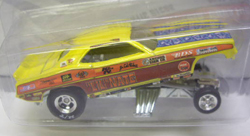 画像: 2009 DRAGSTRIP DEMONS 【LIL' NATE PLYMOUTH 'CUDA FUNNY CAR】　YELLOW/RR