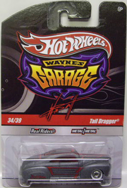画像: WAYNE'S GARAGE CHASE 【TAIL DRAGGER】　FLAT GRAY/RR (WALMART EXCLUSIVE) (サインつき）