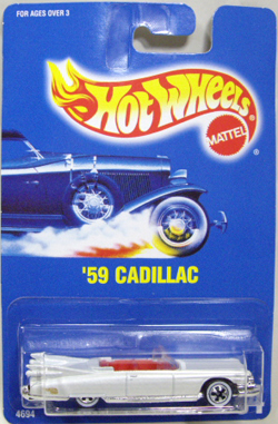 画像: HW30周年復刻版-1991　【'59 CADILLAC】　WHITE/WW (外箱なし）