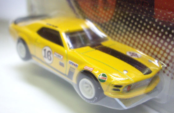 画像: 2011 VINTAGE RACING 【GEORGE FOLLMER'S '70 MUSTANG BOSS 302】　YELLOW/RR