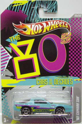 画像: 2011 WALMART EXCLUSIVE "CARS OF THE DECADES" 【'80 CAMARO Z28】 TEAL/PR5