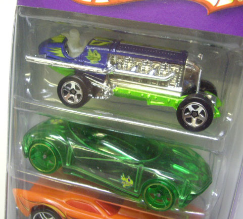 画像: 2010 TARGET EXCLUSIVE SCARY CARS 5PACK 【Torpedo Jones / Phastasm / The Gov'ner / '59 Cadillac Funny Car / Rodzilla 】