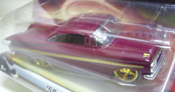 画像: 2007 1/50 CUSTOM CLASSICS 【'59 CHEVY IMPALA】　MAROON/RR