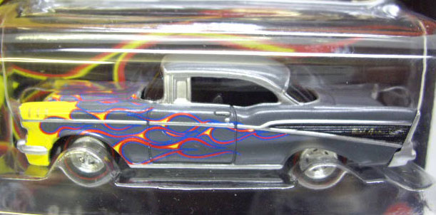 画像: LIMITED EDITION - FLAMES THE SERIES 【1957 CHEVY BEL AIR】　GRAY/RR