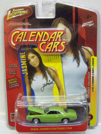 画像: LIMITED EDITION -CALENDAR CARS R8 【'70 DODGE CHALLENGER】　GREEN/RR