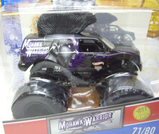 画像: 2011 MONSTER JAM INSIDE TATTOO 【MOHAWK WARRIOR】 BLACK (1ST EDITIONS 2011)