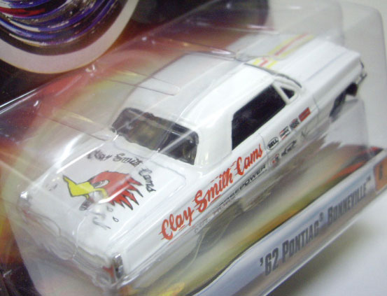 画像: 2007 1/50 CUSTOM CLASSICS 【'62 PONTIAC BONNEVILLE】　WHITE/RR (CLAY SMITH TAMPO)(CHOJIRO.D.CRAZY　グラフィックデザイン）