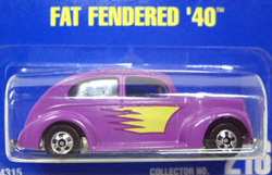 画像: 【FAT FENDER '40】　PURPLE/BW