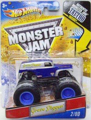 画像: 2011 MONSTER JAM INSIDE TATTOO 【GRAVE DIGGER】　DARK BLUE