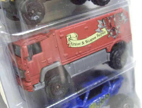 画像: 2010 MATCHBOX 5PACK - MEDIEVAL RIDES No.3 【Armored Response Vehicle/Jungle Crawler/Desert Thunder V16/Off-Road Rider/Hummer Police】