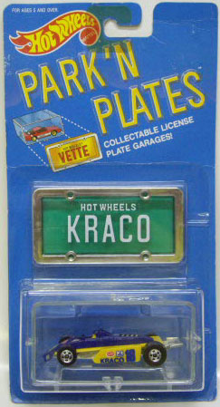 画像: PARK'N PLATES 【THUNDERSTREAK KRACO (2199)】BLUE-YELLOW/BW  (GREEN PLATE)