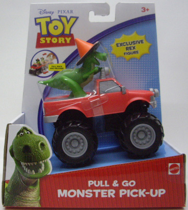 画像: TOY STORY 3 - PULL & GO 【MONSTER PICK-UP with REX】