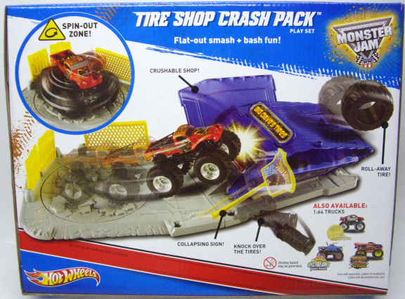 画像: 2011 MONSTER JAM 【TIRE SHOP CRASH PACK】 with CAPTAIN'S CURSE